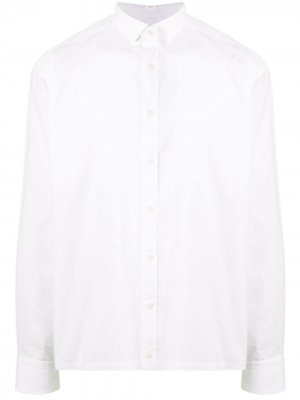 Рубашка с длинными рукавами и карманом Kolor. Цвет: белый