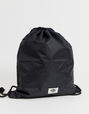 Черная сумка со шнурком New Look. Цвет: черный