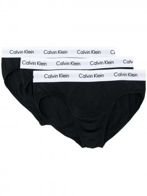 Трусы с логотипом Calvin Klein Underwear. Цвет: черный