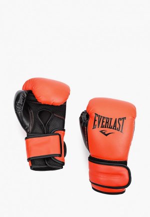 Перчатки боксерские Everlast Powerlock. Цвет: красный