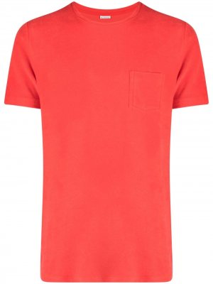 Махровая футболка Marvin Bluemint. Цвет: красный