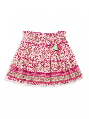 Мини-юбка Ariel для маленьких девочек и , цвет pink blossom Poupette St Barth