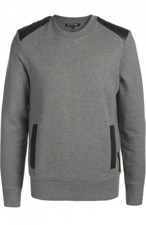 Пуловер джерси Michael Kors. Цвет: серый