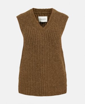 Пуловер без рукавов Marc O'Polo, коричневый O'Polo