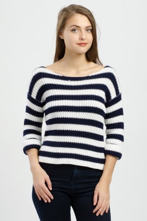 Пуловер THALASSA. Цвет: синий