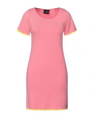Короткое платье ATOS LOMBARDINI. Цвет: розовый