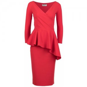 Платье Красный CHIARA BONI. Цвет: красный