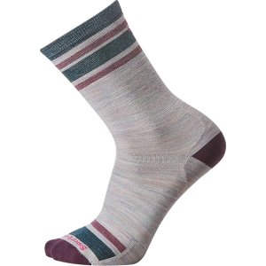 Повседневные носки с разрезом в полоску и круглым вырезом , пурпурный Smartwool