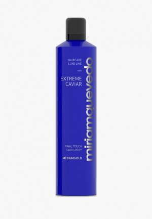 Лак для волос Miriamquevedo Extreme Caviar Final Touch Medium Hold, 300 мл. Цвет: прозрачный