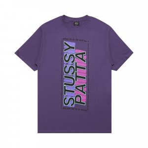 X Patta То, что должно быть, будет футболкой Purple Stussy