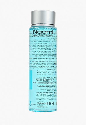 Тоник для лица Naomi Dead Sea Cosmetics с минералами Мертвого моря «NAOMI» 180мл. Цвет: прозрачный