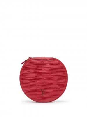 Шкатулка для украшений Épi Ecrin Bijous 12 pre-owned Louis Vuitton. Цвет: красный