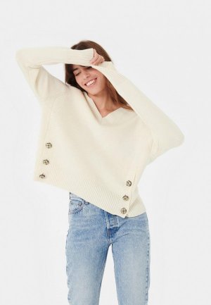 Пуловер Tara Jarmon. Цвет: белый
