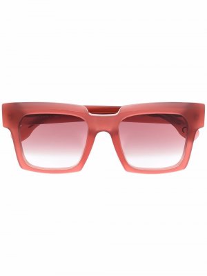 Солнцезащитные очки с эффектом градиента Retrosuperfuture. Цвет: красный