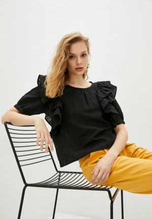Блуза Compania Fantastica. Цвет: черный