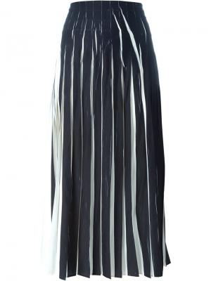 Плиссированная юбка Cotélac. Цвет: чёрный
