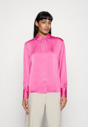 Блуза на пуговицах , темно-розовый Lindex