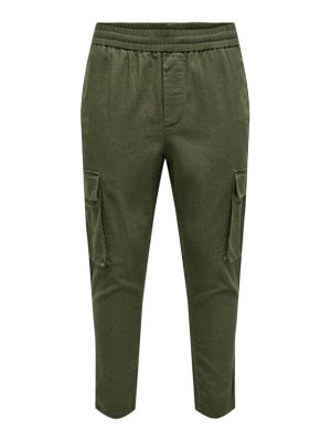 Зауженные брюки , зеленый Only & Sons