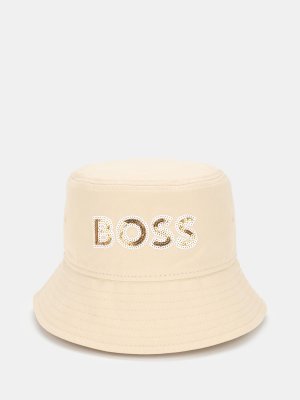 Шляпы BOSS. Цвет: бежевый