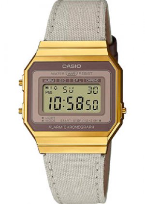 Японские наручные мужские часы A700WEGL-7AEF. Коллекция Vintage Casio