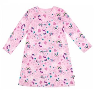 Ночная сорочка BossaNova Морфей 5-6 лет (размер 110-116) Bossa Nova. Цвет: розовый