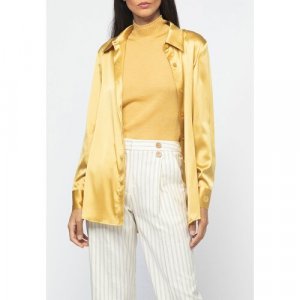 Блуза , размер 36, желтый Max & Moi. Цвет: желтый/желтый