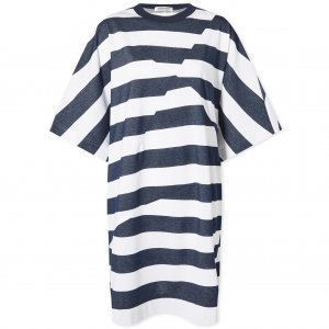 Платье-футболка Striped, темно-синий/белый Undercover