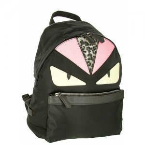 6628 BLACK/PINK Сумка-рюкзак Stefania Morri. Цвет: черный/розовый