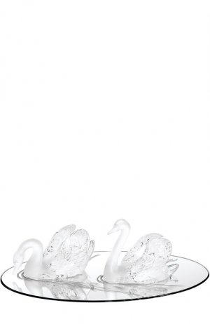 Зеркало Swan Lalique. Цвет: прозрачный