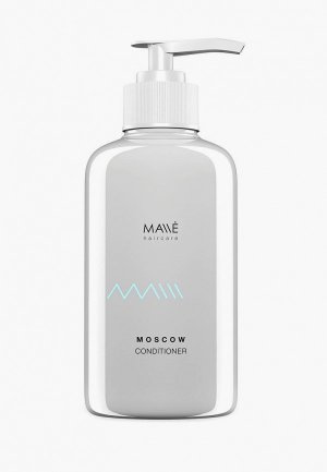Кондиционер для волос Malle МОСКВА увеличения объёма и уплотнения,  300 мл. Цвет: белый