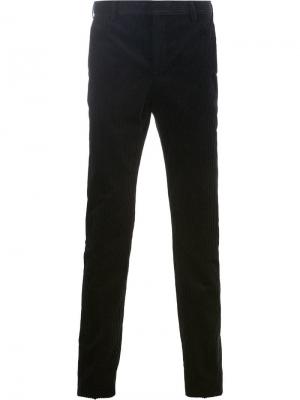 Вельветовые брюки-чинос Saint Laurent. Цвет: черный