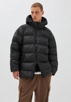 Куртка утепленная Pull&Bear. Цвет: черный