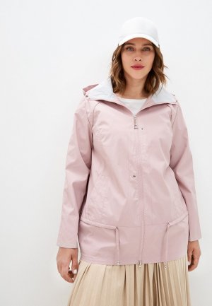 Куртка Le Monique. Цвет: розовый