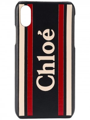 Чехол для телефона с логотипом Chloé. Цвет: синий