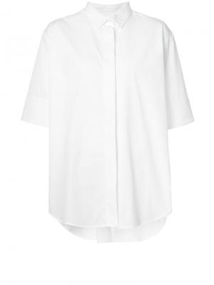 Shortsleeved shirt Toteme. Цвет: белый