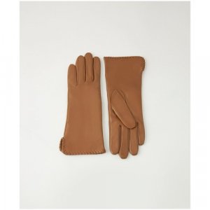 Перчатки , размер 6.5, коричневый Askent. Цвет: коричневый