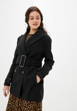 Пальто B.Style. Цвет: черный