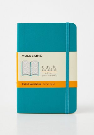 Блокнот Moleskine CLASSIC SOFT. Цвет: голубой