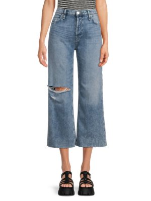 Укороченные широкие джинсы Rosie с высокой посадкой , цвет Young At Heart Hudson