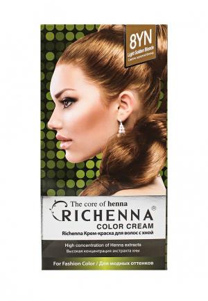 Краска для волос Richenna с хной № 8YN Light Golden Blonde