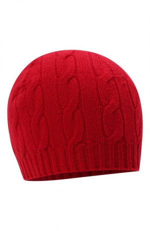 Кашемировая шапка Ralph Lauren. Цвет: красный