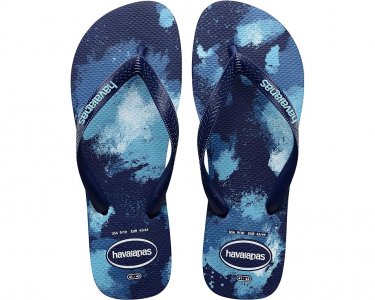 Сандалии Top Camo Flip Flop Sandal, цвет Navy Blue Havaianas