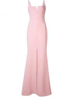 Длинное вечернее платье Likely. Цвет: розовый и фиолетовый