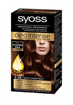 Краска для волос Syoss Oleo Intense 5-28 Горячий Шоколад, 50 мл
