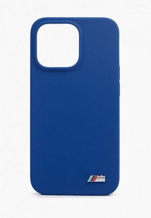 Чехол для iPhone BMW 13 Pro, M-Collection Liquid silicone Hard Blue. Цвет: синий