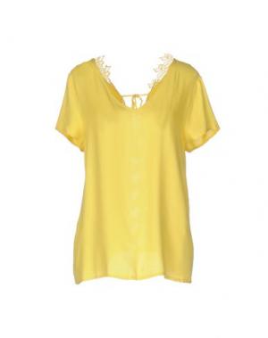 Блузка GRACE & MILA. Цвет: желтый