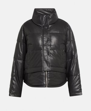 Кожаная куртка , черный DKNY