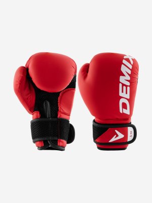 Перчатки боксерские детские , Красный Demix. Цвет: красный
