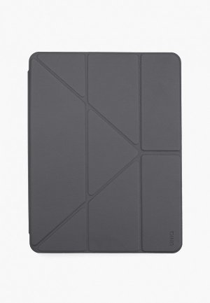 Чехол для планшета Uniq iPad Pro 11 (Gen 2-4), Moven 3-х позиционный, с усиленным бампером и отсеком стилуса. Цвет: серый