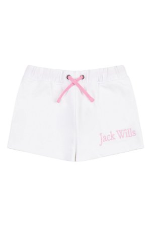 Белые спортивные штаны с надписью , белый Jack Wills